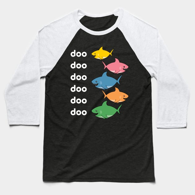 Baby Shark Doo Doo Baseball T-Shirt by Zap Studios